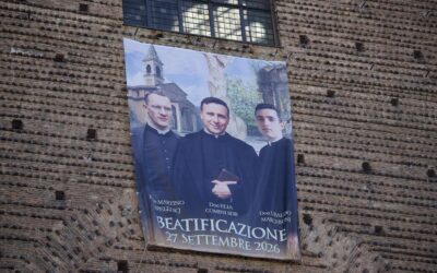 Beatificación de tres sacerdotes mártires de la Segunda Guerra Mundial, entre ellos al salesiano Elia Comini