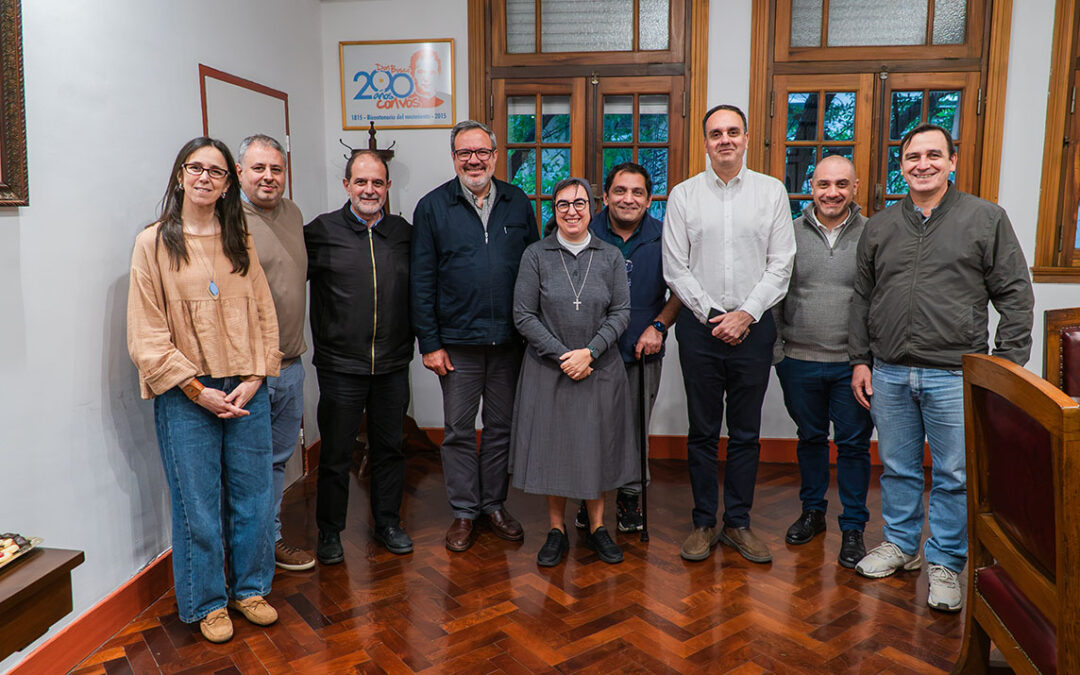 La Prefecta del Dicasterio para el Servicio del Desarrollo Humano Integral visitó el Centro Inspectorial de los Salesianos de Argentina Sur
