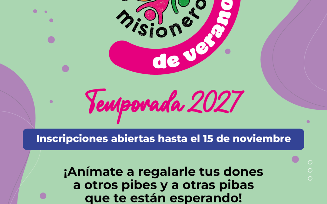Voluntariado de verano 2027